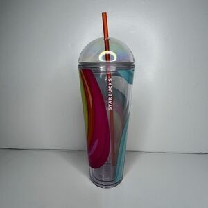 Starbucks 2025 Summer Collection 24oz Cold Cup with Lid